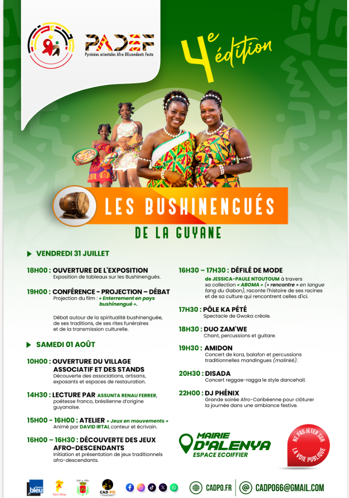 Programme illustr&eacute; du festival PADEF 2026